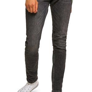 TOPMAN Black Washed Skinny Fit Jeans - 32 X 32